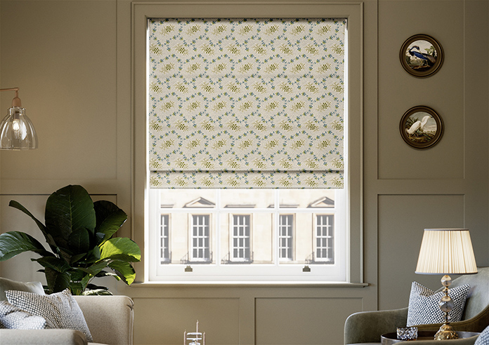 Land & Shore Lorie, Green - Roman Blind - Image 3